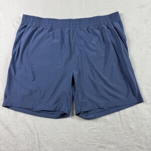 Rhone Shorts Men's XXL Blue Unlined 7" Performance Athletic Drawstring‎